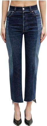 VETEMENTS Iconic Cut-Up Jeans - Dames - Jeans - Blauw - Maat: XS Katoen