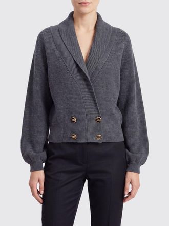 Dolce & Gabbana Cardigan doppiopetto in lana con collo a scialle