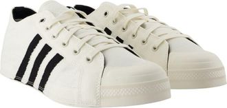Yohji Yamamoto Unisex Nizza Lo Sneaker White Calfskin