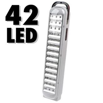 Trade Shop Trade Shop Traesio - Trade Shop - Lampada Led Emergenza Ricaricabile Luce Bianca Portatile Automatic 714 Trabajo
