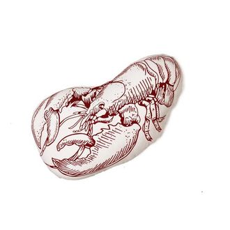 Beachcombers Lobster Cotton Blend Mini Accent Pillow 10 x 16 in Red at Nordstrom, Size Medium