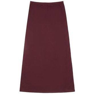 Monte Carlo Elastic Waist Side Tag Pull-On Skirt in Wine at Nordstrom, Size 24