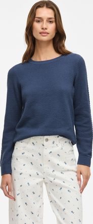 Vila Rundhalspullover »VIDALO O-NECK L/S KNIT TOP- NOOS«