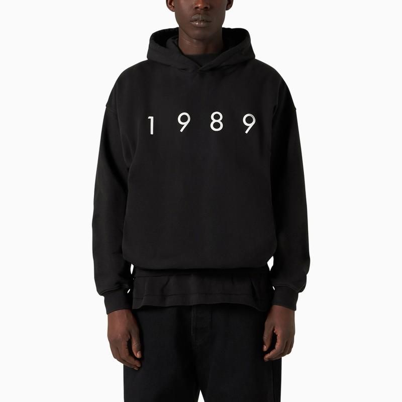 パーカー・フーディ 1989 STUDIO FW23 '1989 Faded Logo' hoodie (D0717 BLACK) 1989 logo hoodie | Unisex – 1989 STUDIO