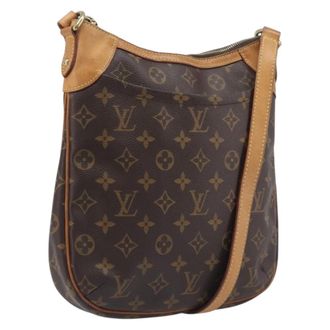 Louis Vuitton Odeon Monogram Canvas Brown Canvas Handbag (Pre-Owned)