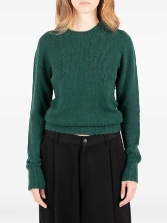 Soci&eacute;t&eacute; Anonyme Peggy trui met ronde hals - Groen