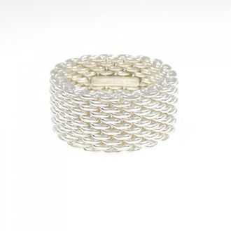 Tiffany & Co. Silver Silver 925 Band Ring (Pre-Owned)