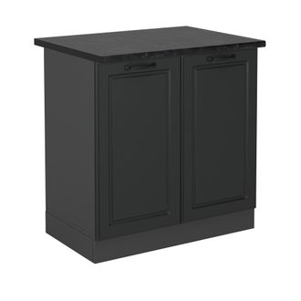 Vicco Armario Bajo Para Fregadero R-line, Antracita Casa De Campo, 80 Cm, Et Antracita Vicco