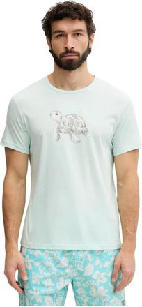 Emporio Armani Hombre, Camisetas, Azul, Talla: S