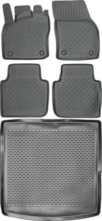 OEM Juego De Alfombrillas Para Coche Y Maletero Para Seat Tarraco Suv De 2019