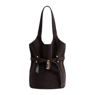 Borbonese Premiere Secchiello Small - - Bags - Donna - Marrone - ONE SIZE