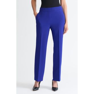 Kasper Gracie Pull-On Trouser Pants in Royal Signature at Nordstrom, Size Medium P