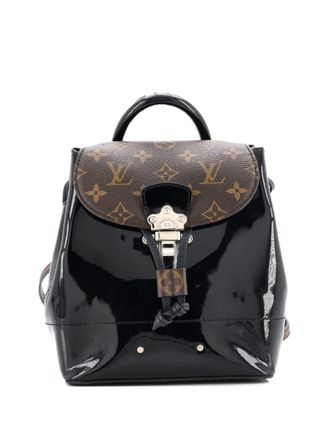 Louis Vuitton Hot Springs Vernis with Monogram Canvas backpack - Zwart