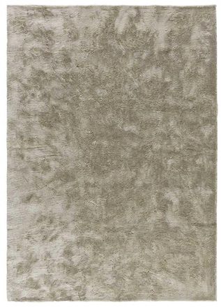 Atticgo Alfombra shaggy piedra 140x200 cm