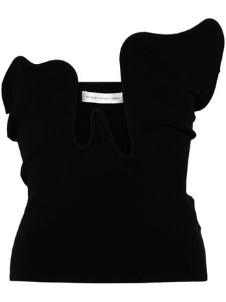 CHRISTOPHER ESBER Salacia top - Zwart