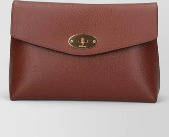 Mulberry leather clutch bag