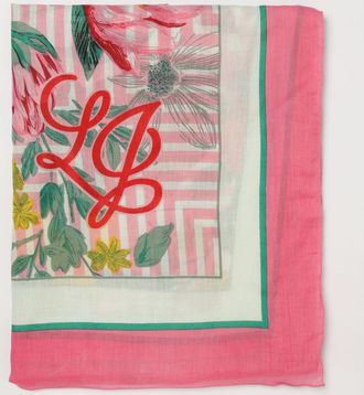 Liu Jo Sciarpa in cotone floreale Liu Jo