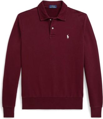 Polo Ralph Lauren Tops, Heren, Rood, S, Katoen, Bordeaux Polo T-shirts en Polos