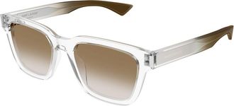 Saint Laurent SL 790 004 Mens Sunglasses Clear Size 53 - Free RX Lenses - Free RX Lenses