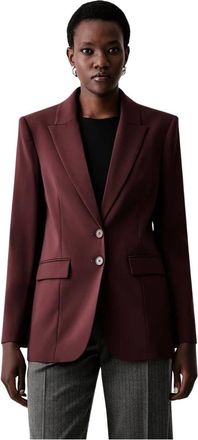 Patrizia Pepe Jassen, Dames, Bruin, M, Klassieke Blazer
