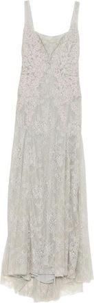 Costarellos Lace-embellished Sleeveless Maxi Dress