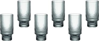 Bj&ouml;rn Borg Vasos para refrescos &oslash;7cm - 6 piezas - transparente