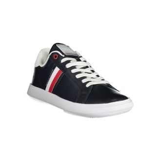 Tommy Hilfiger Leather Sneaker - Black