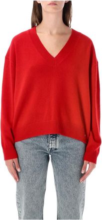 Anine Bing Lee Sweater - - Knitwear - Donna - Rosso - S