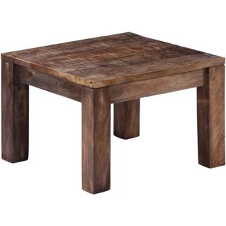 vidaXL Tavolino da Salotto 50x50x35 cm Legno Massello di Mango - Vidaxl