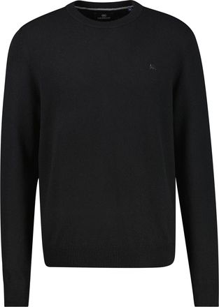 Lerros Strickpullover LERROS, Herren, Gr. 3XL, platinum grau melange, Strick, Obermaterial: 88% Schurwolle, 12% Kaschmir, meliert, regular fit normal, Rundha