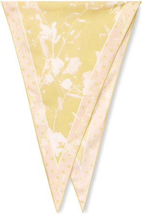 Fabiana Filippi Foulard con stampa Tillia - Giallo