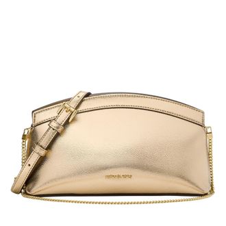 Michael Kors Crossbody Bags - Sm Dome Chn Clutch Xbody - gold - Crossbody Bags for ladies