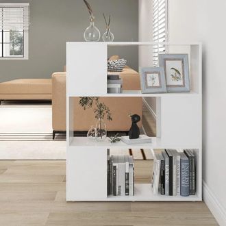 vidaXL Estanter&iacute;a Divisor De Espacios Madera Contrachapada 80x24x94 Cm Vidaxl