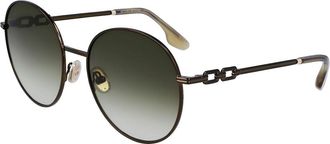 Victoria Beckham VB231S 316 Womens Sunglasses Green Size 58