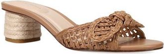 Pelle Moda Eaden Slide Sandal in Amber Woven at Nordstrom, Size 8.5