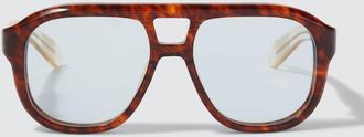Jacques Marie Mage Occhiali da sole aviator oversize Jasper