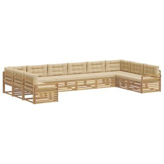 vidaXL Juegos De Sof&aacute;s 10 Uds. Vidaxl