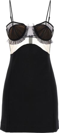 Nensi Dojaka Womens Explosive Flower Bra Dress
