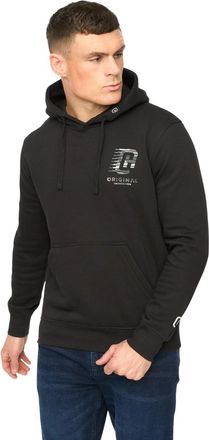 Crosshatch Heren Winchamp Hoodie (Zwart)