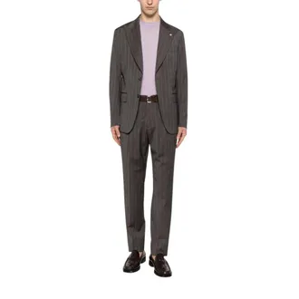 Manuel Ritz Heren, Pakken, Grijs, Maat: 2XL Wol