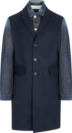 Dsquared2 HYBRID COAT Size: 48, colour: NAVY
