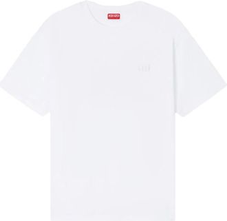 Kenzo Boke Flower 2.0 Oversized T-shirt - Heren - T-shirts - Wit - XL - Katoen - Tops