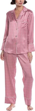 Petite Plume 2Pc Silk Pajama Set