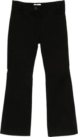 Ernest W. Baker Suede Flared Trousers