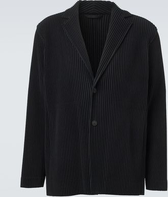 Homme Pliss&eacute; Issey Miyake Homme Pliss&eacute; Issey Miyake Basics pleated blazer