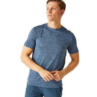 Regatta Mens Fingal Edition Marl T-Shirt, Coronet Blue, M EU