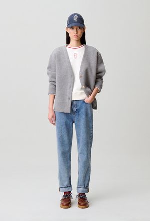 Claudie Pierlot Washed denim jeans