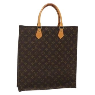 Louis Vuitton Pre-owned Tote Bags, female, Brown, Size: ONE SIZE Pre-owned Canvas Tote Bag
