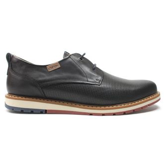Pikolinos Berna M8J-4142 Leather Mens Lace Up Shoes - Black - Size:UK 9.5-10