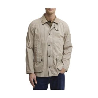 Barbour Ashby Casual Jacket - Heren - Zomerjassen - Grijs - 2XL - Katoen - Jassen